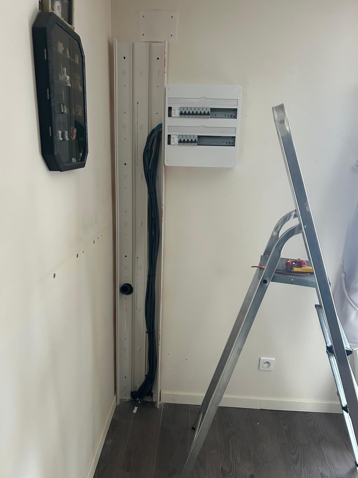 Rénovation tableau Schneider
